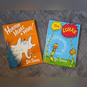 Dr. Seuss Book Pair Horton Hears A Who & The Lorax